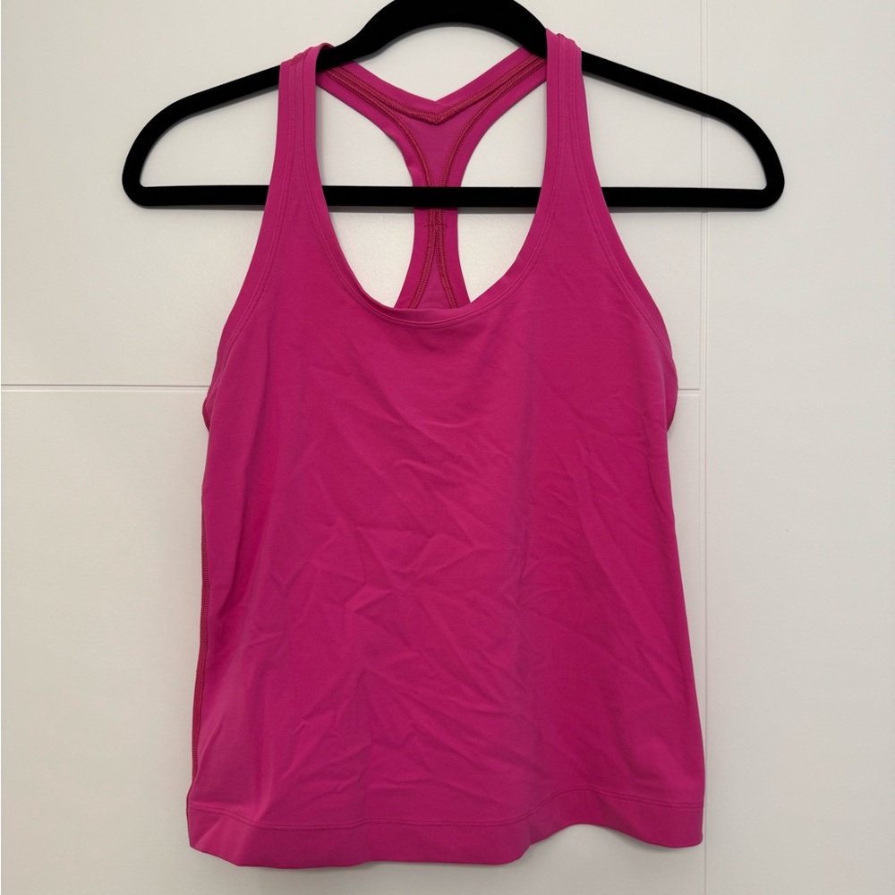 Lululemon Cool Racerback Short Tank Top - Size 6 Sonic Pink